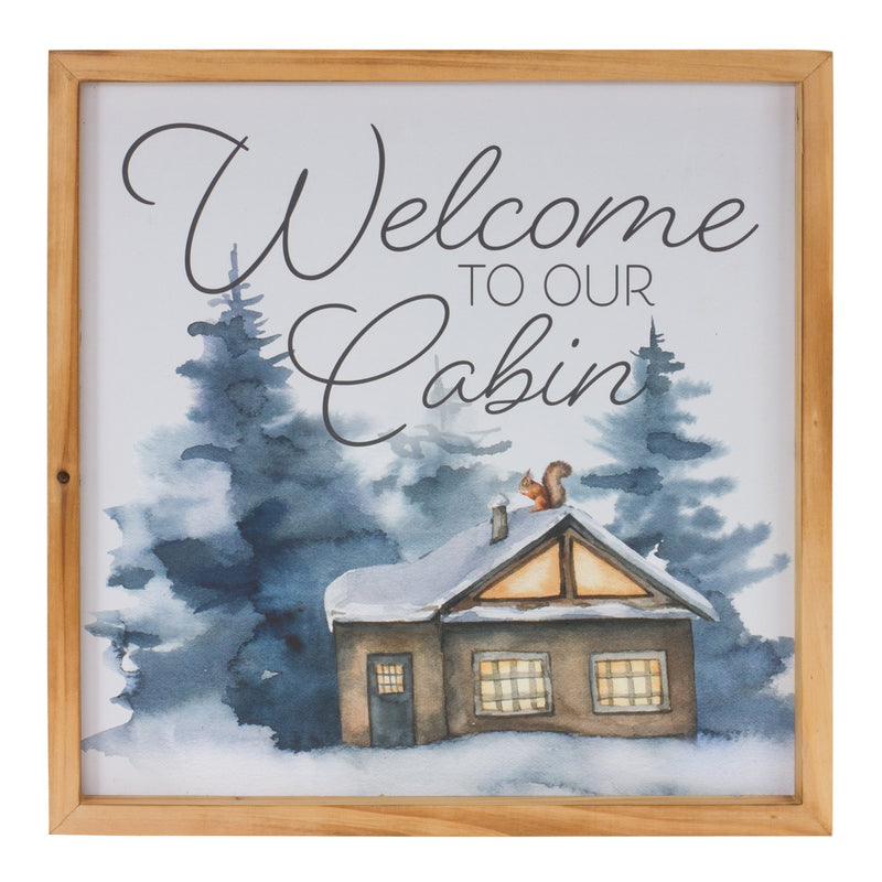 Melrose Welcome Home Holiday Wall Art (Set of 2)