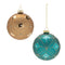 Melrose Geometric Glittered Glass Ball Ornament (Set of 6)