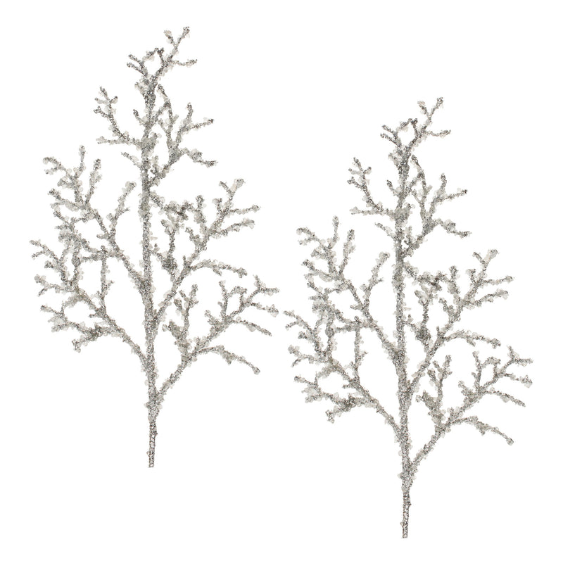 Melrose Icy Glitter Branch (Set of 2)