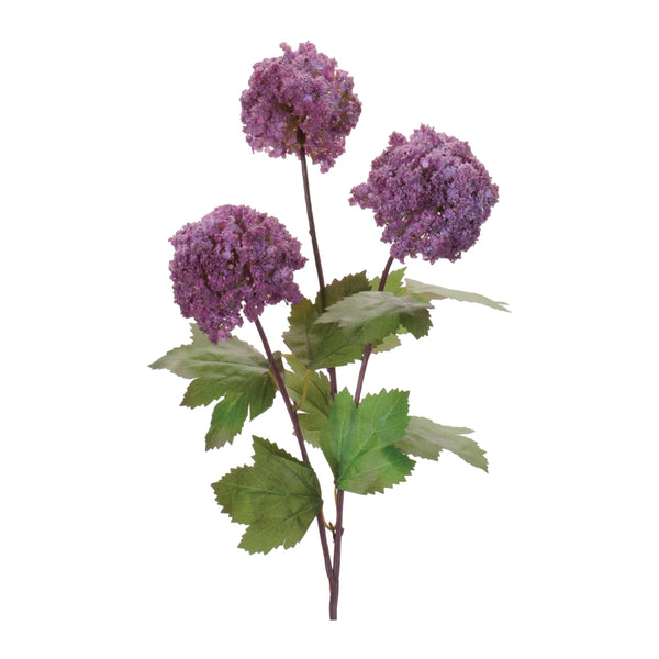 Melrose Snowball Floral Spray (Set of 6)
