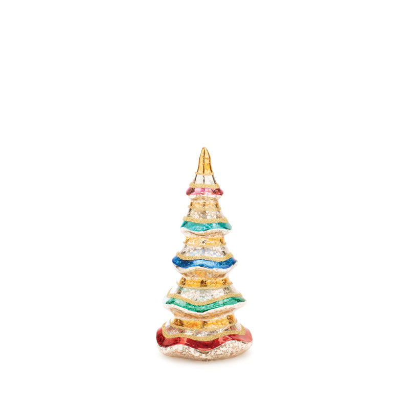 Melrose Multicolor Mercury Glass Pine Tree (Set of 3)
