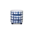 Melrose Tie-Dye Design Footed Planter Set of 2 Planter, Tie-Dye, Dolomite