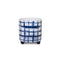 Melrose Tie-Dye Design Footed Planter Set of 2 Planter, Tie-Dye, Dolomite