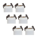 Melrose Dog Pot Hanger (Set of 6) 3.5"H Resin Brown