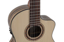 Manuel Rodríguez Tesoro de Guinea B Black Limba 4/4 Electro-Acoustic Guitar