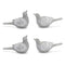 Melrose Stone Garden Bird Figurine (Set of 4)
