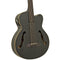 Aria FEB-F2M/FL Medium Scale Fretless Acoustic-Electric Bass – Stained Brown