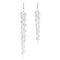 Melrose Dripping Glass Icicle Drop Ornament (Set of 12)