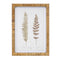 Melrose Wood Framed Fern Print Wall Decor, Rustic, Wood