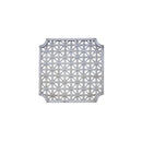 Melrose Woven Wood Square Wall Hanging, Modern, Rustic, Wood