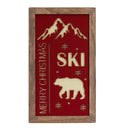Melrose Ski Lodge Plaque Wall Art (Set of 3)