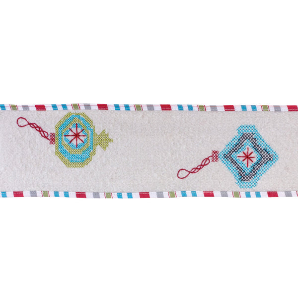Melrose Ornament Holiday Ribbon 4" x 5 yds.