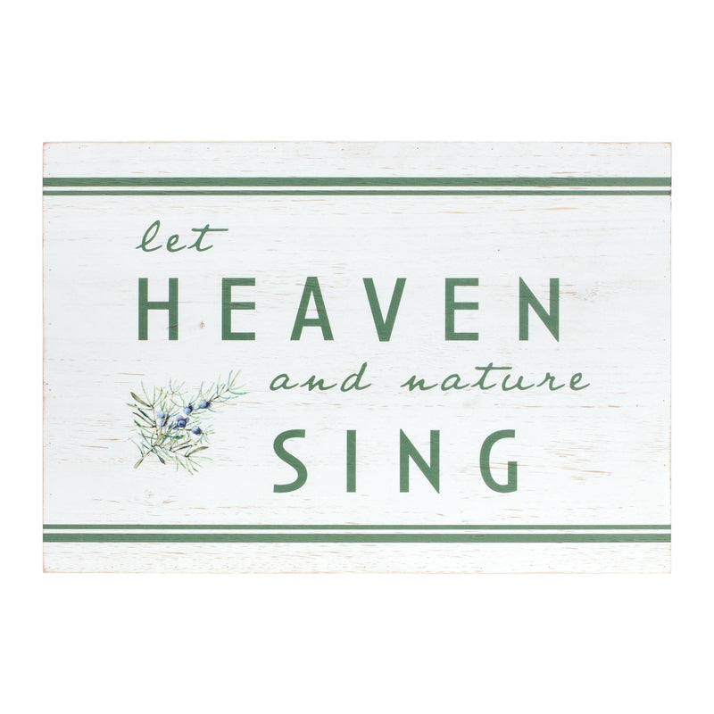 Melrose Rustic Wood Christmas Sentiment Sign 20"L