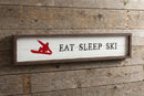 Melrose Eat Sleep Ski Sign 23"L
