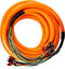 DEEJAY LED 36ft Multi-Amp Cable 10RCA Medusa Yellow TBHMED36YELLOW