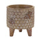 Melrose Resin Honeycomb Bumble Bee Planter with Legs Set of 2 Planter