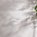 Melrose Hanging Wood Sea Bird Decor 37"H