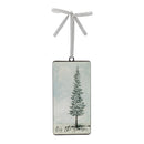 Melrose Tis the Season Pine Tree Ornament (Set of 12)