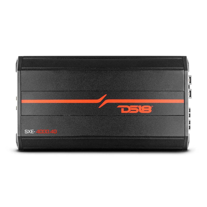 DS18 SXE-4000.4D/BK 4-Channel 1720W RMS Amplifier - Black