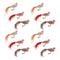 Melrose Beaded Glass Bird Clip Ornament (Set of 12)