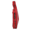GEWA Air 3.9 4/4 Cello Case - Backpack Straps - Red with Black Interior