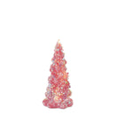 Melrose LED Tree with Rainbow Pearl Ornaments (Set of 3)