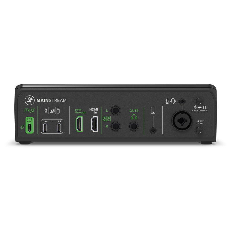 Mackie MainStream Video Streaming Interface