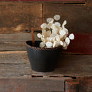 Melrose Iron Metal Wall Pocket, Rustic, Metal