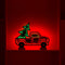 Melrose Holiday Pickup Truck Ekko Light Display 16"L