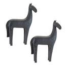 Melrose Modern Horse Statue (Set of 2)