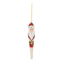 Melrose Santa Drop Ornament (Set of 12)