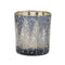 Melrose Navy Pine Tree Glass Votive Holder (Set of 3)