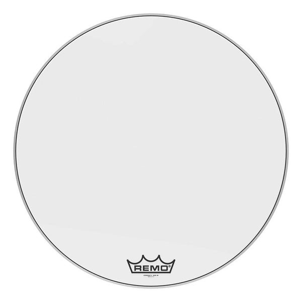 Remo PM-2032-MP Powermax 2 Ultra White Crimplock 32" Bass Drumhead