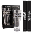 Iconic Concepts Aerosmith 2-Pack Slap Band & Pint Glass B/W "Sweet Emotion"