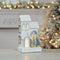 Melrose LED Flocked Wooden House 14.5"H