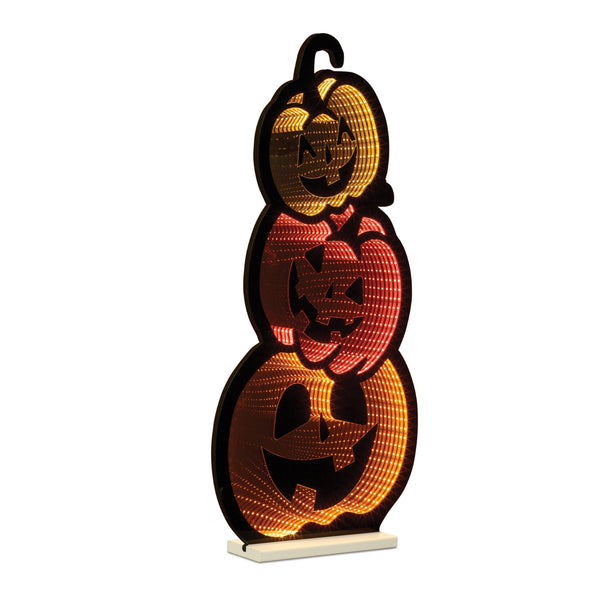 Melrose Triple Jack-o-Lantern Ekkolight 35.5"H