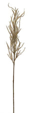 Melrose Flocked Beige Pampas Grass Spray (Set of 4)