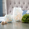 Melrose Painted Glass Candle Holder Vase (Set of 4)