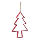 Melrose Pine Tree Cookie Cutter Ornament (Set of 4)