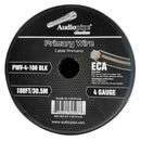 Audiopipe Flexible ECA Power Cable 4 Gauge 100 Foot  Black PWV4100BLK