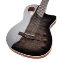 Angel Lopez Sherry CE BK Hybrid Nylon Electric Semi-acoustic Guitar – Black