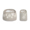Melrose Stoneware Wall Pocket with Snowflake Design (Set of 2)