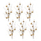 Melrose Sleigh Bell Twig Spray (Set of 6)