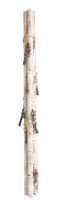 Melrose Rustic Birch Log Bundle with Snowy Accents (Set of 12)