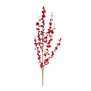 Melrose Flocked Berry Twig Spray (Set of 12)