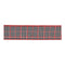 Melrose Red and Black Houndstooth Plaid Wired Ribbon 4" x 10yds