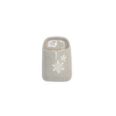 Melrose Stoneware Wall Pocket with Snowflake Design (Set of 2)