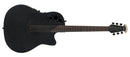 Ovation Pro Series Elite TX 2078TX‑5 Acoustic‑Electric Guitar Black Textured