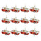 Melrose Glittered Glass Camper Ornament (Set of 12)