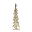 Melrose Gold Mosaic Glass Pine Tree (Set of 2)